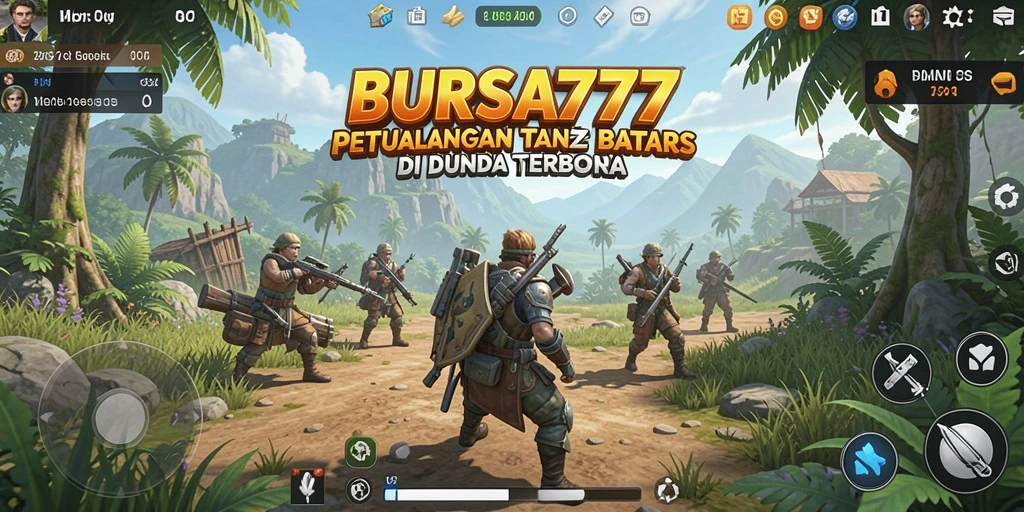 Tampilan menakjubkan dari dunia terbuka BURSA777 yang penuh petualangan.
