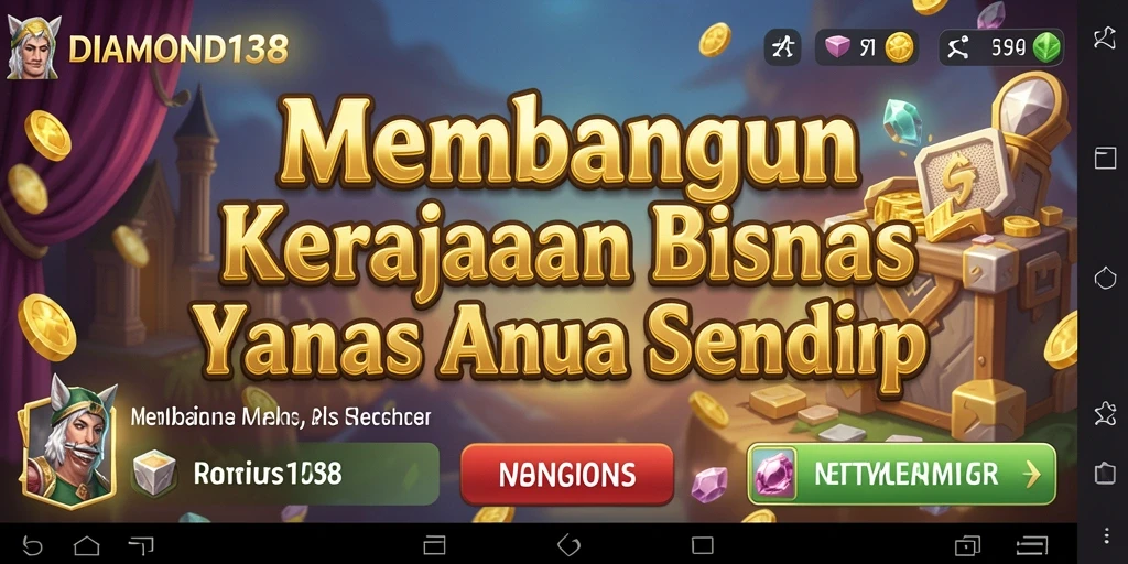 Tampilan gameplay <strong>DIAMOND138</strong> yang menarik dan penuh tantangan.