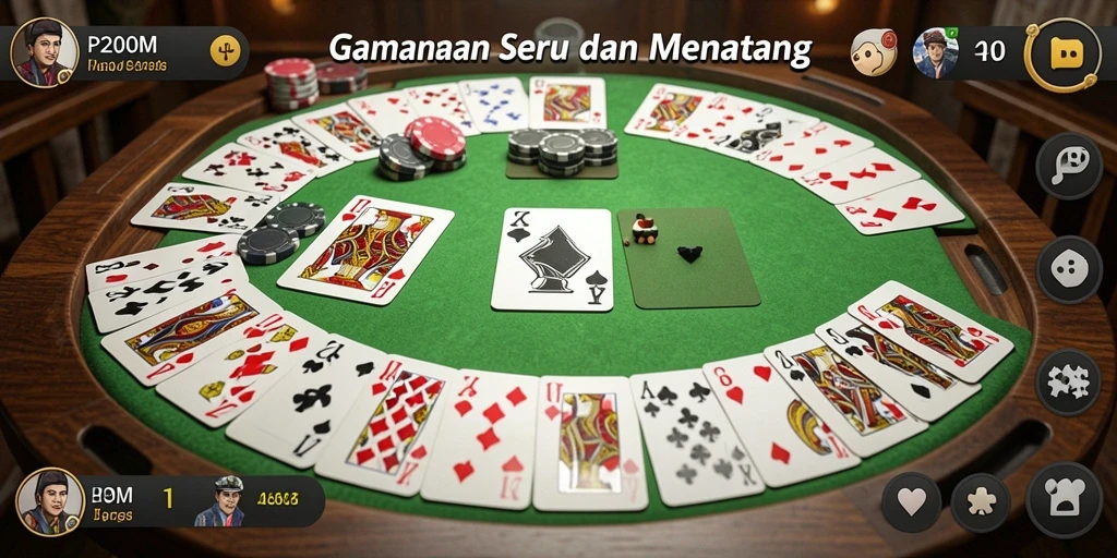 Tampilan gameplay P200M yang seru dan menarik untuk dimainkan.