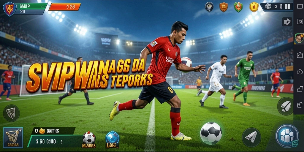 Screenshot gameplay <strong>SVIPWINS</strong> menampilkan aksi seru dalam olahraga.