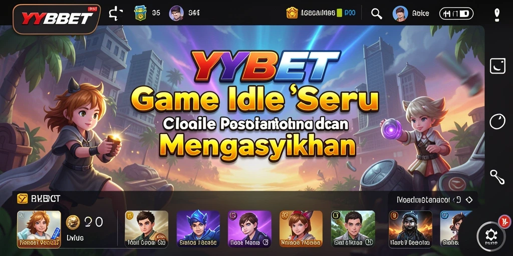 Tangkapan layar YYBET menampilkan gameplay Idle yang penuh aksi dan interaksi.